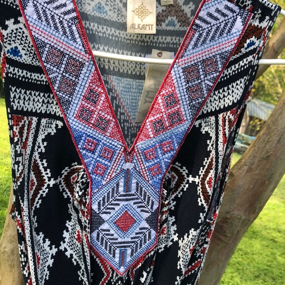 Alkamy BOHO Maxi Dress - NWT - Spring & Summer - Picture 8 of 9